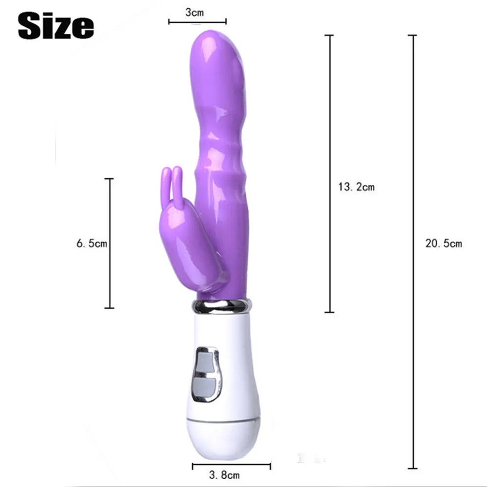 Dual-Head Vibrating Massager
