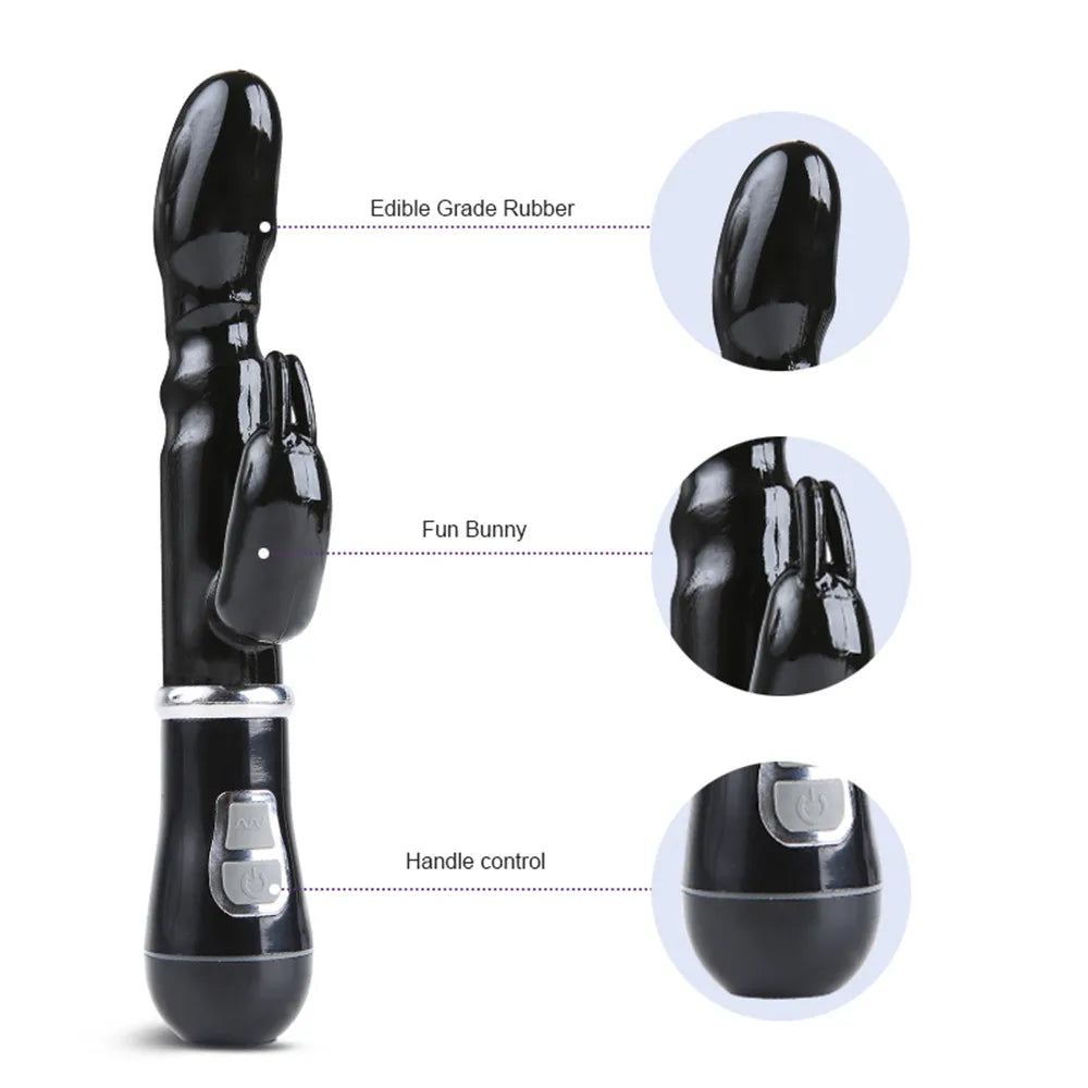 Dual-Head Vibrating Massager