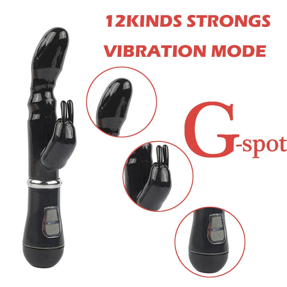 Dual-Head Vibrating Massager
