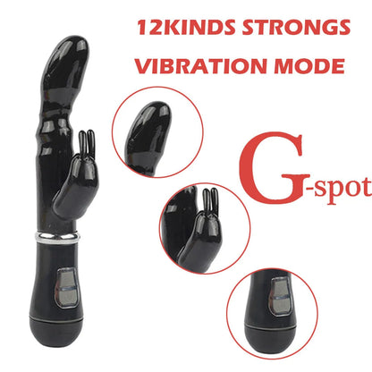 Dual-Head Vibrating Massager