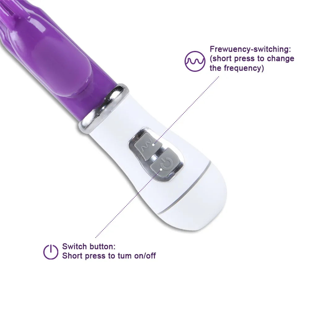 Dual-Head Vibrating Massager