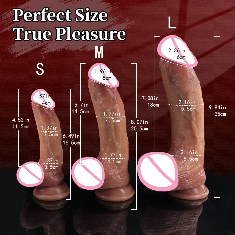 Ultra Realistic Suction Dildo