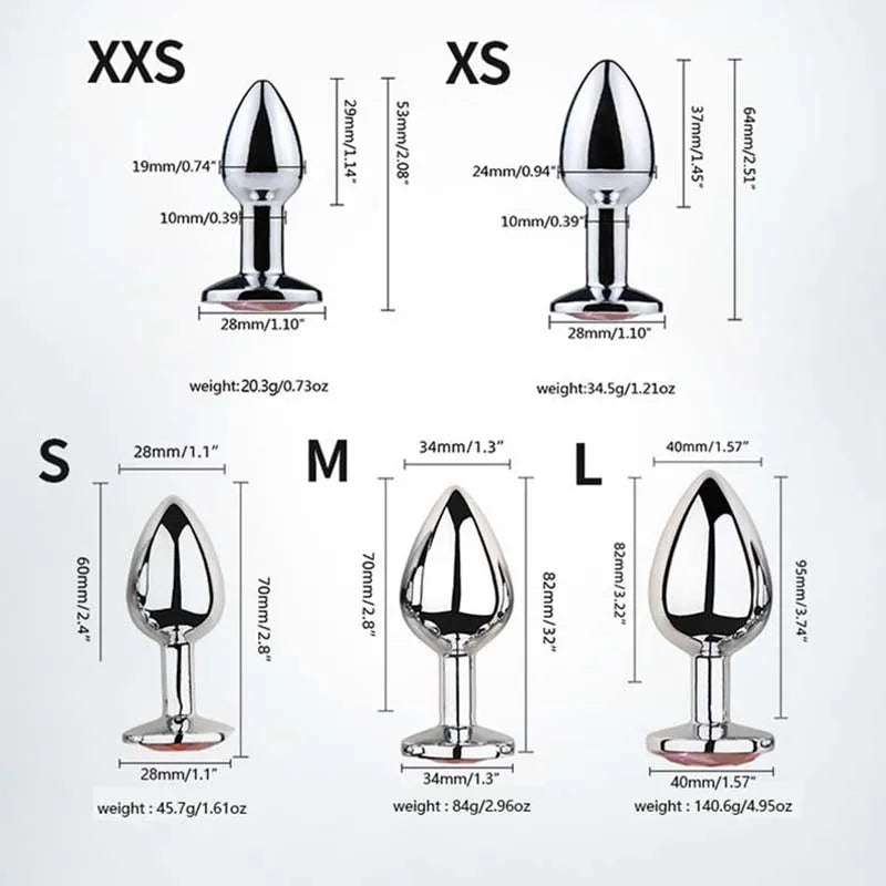 Premium Metal Plug Set