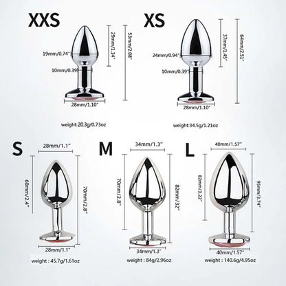 Premium Metal Plug Set