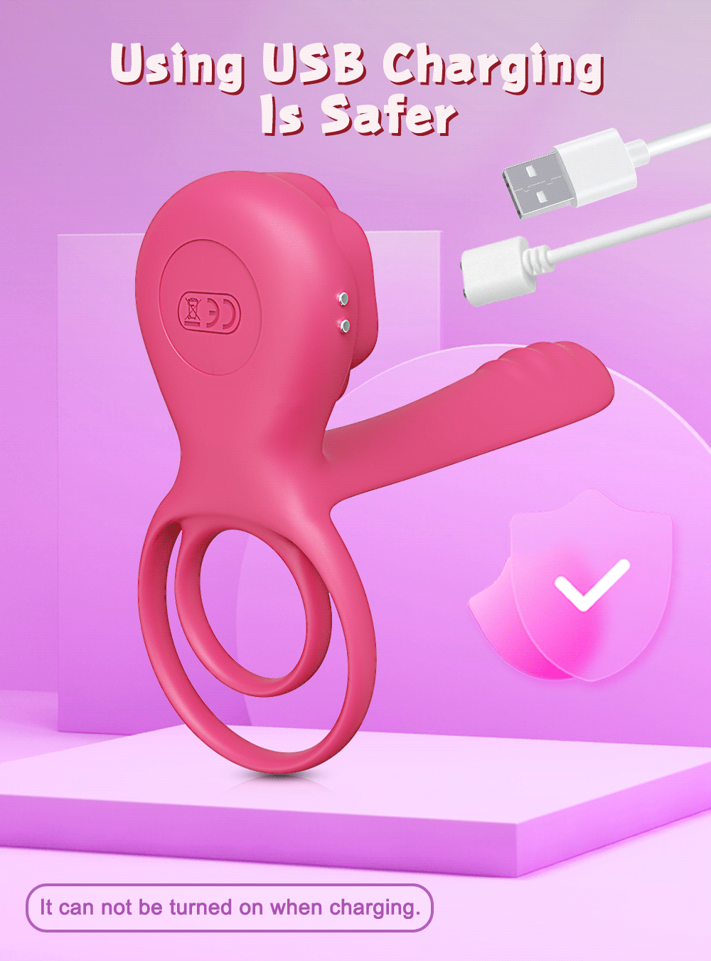 Premium Vibrating Couple Ring