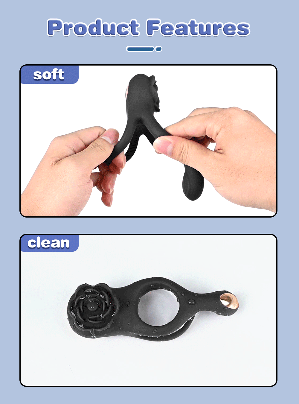 Premium Vibrating Couple Ring