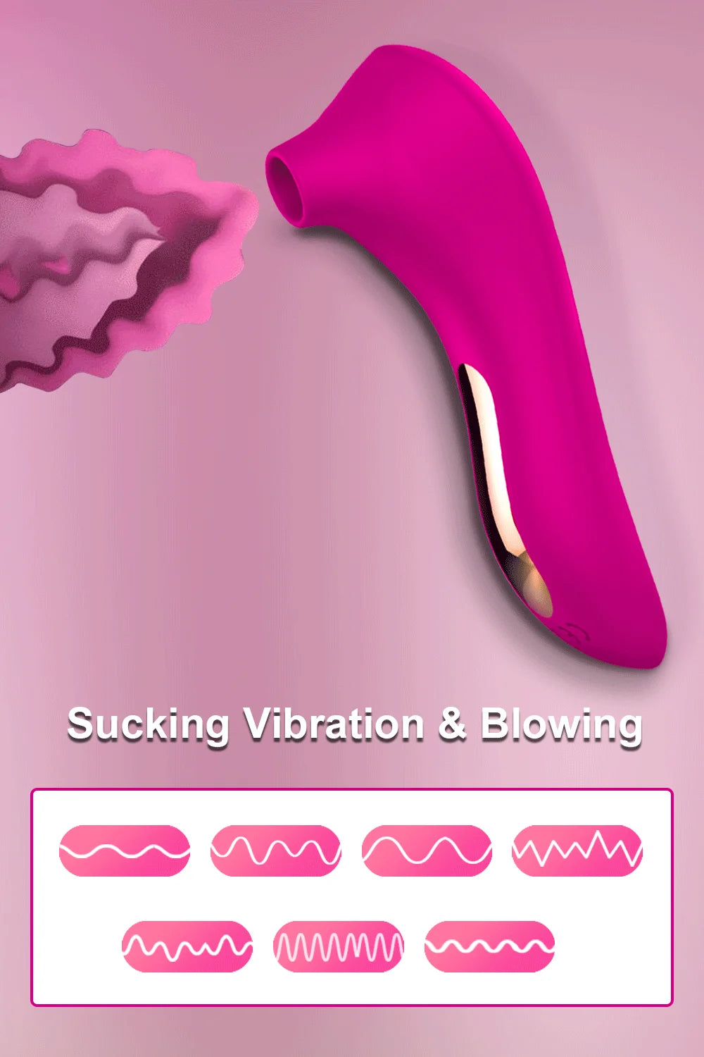 Powerful Suction Vibrator
