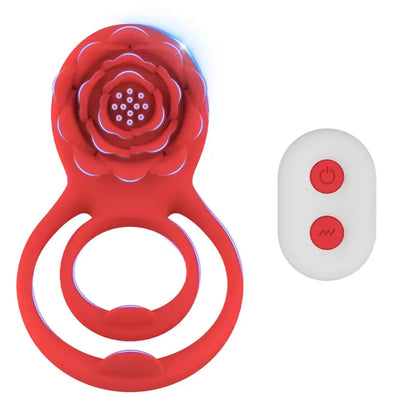 Rose Remote Couple Ring