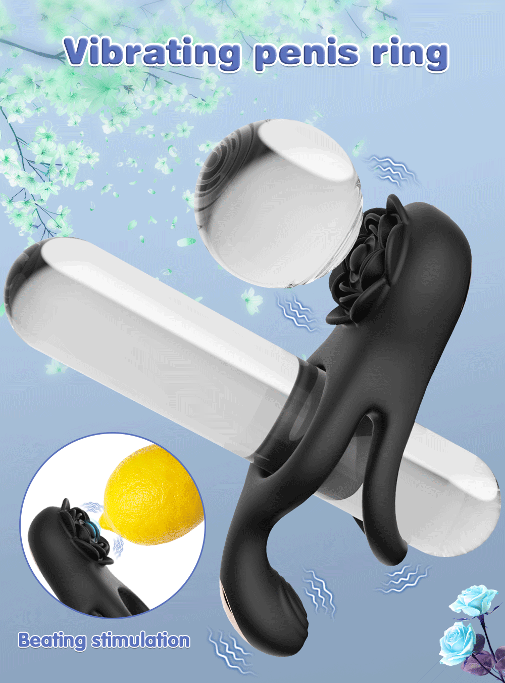 Premium Vibrating Couple Ring