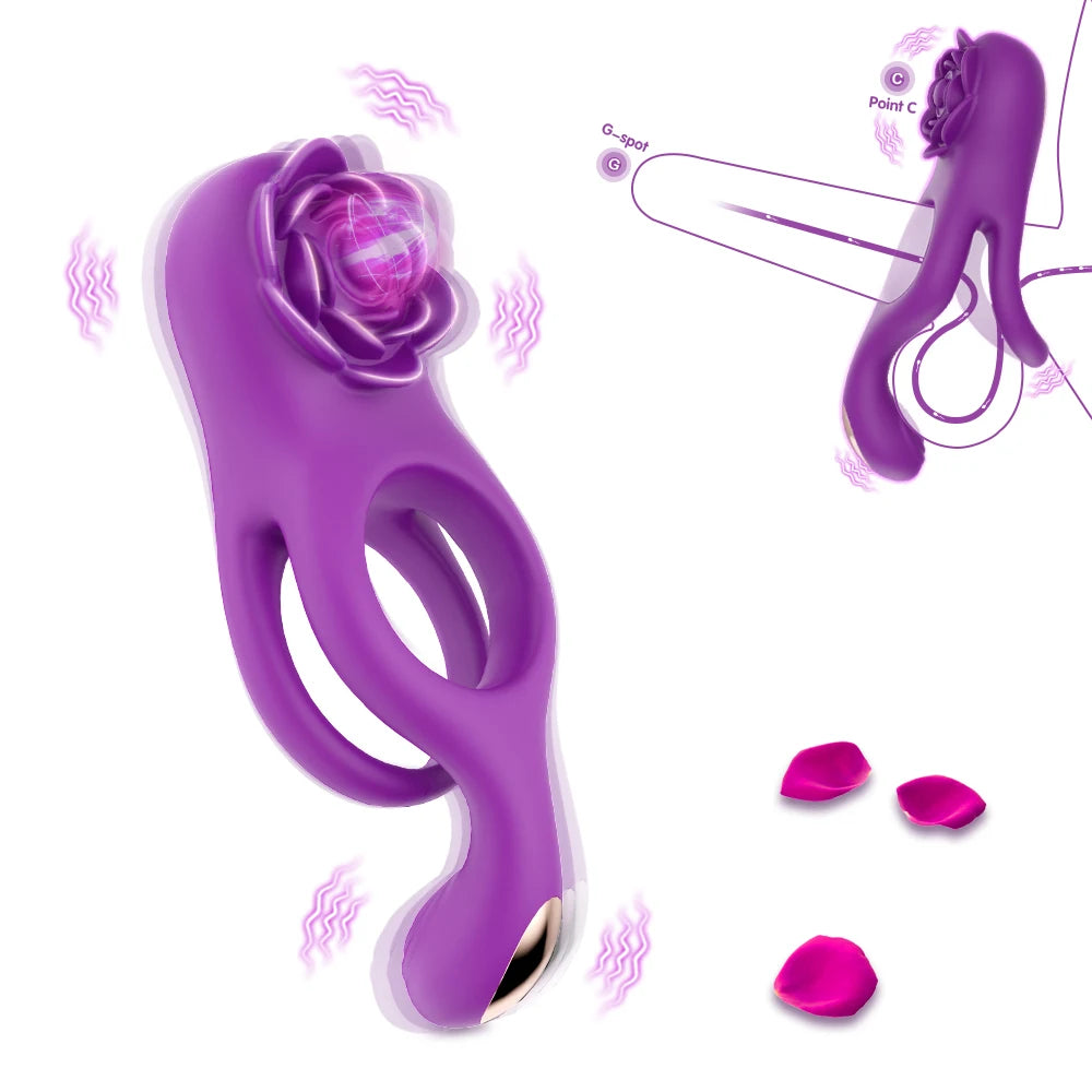 Premium Vibrating Couple Ring