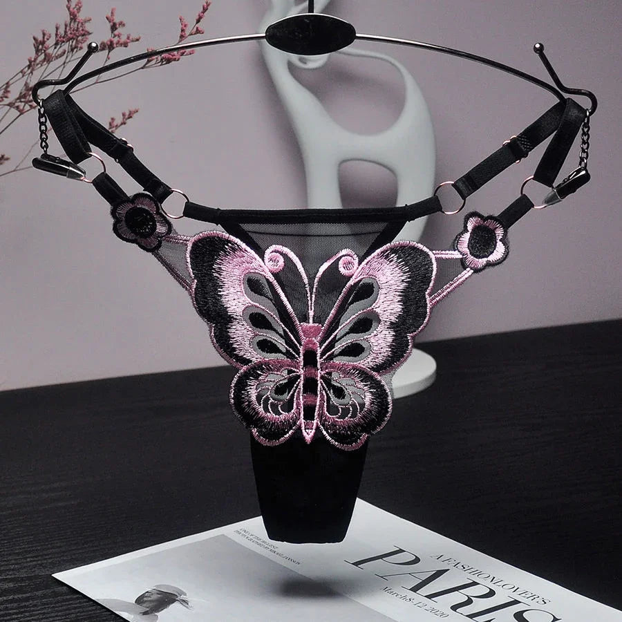 Butterfly Lace G-String