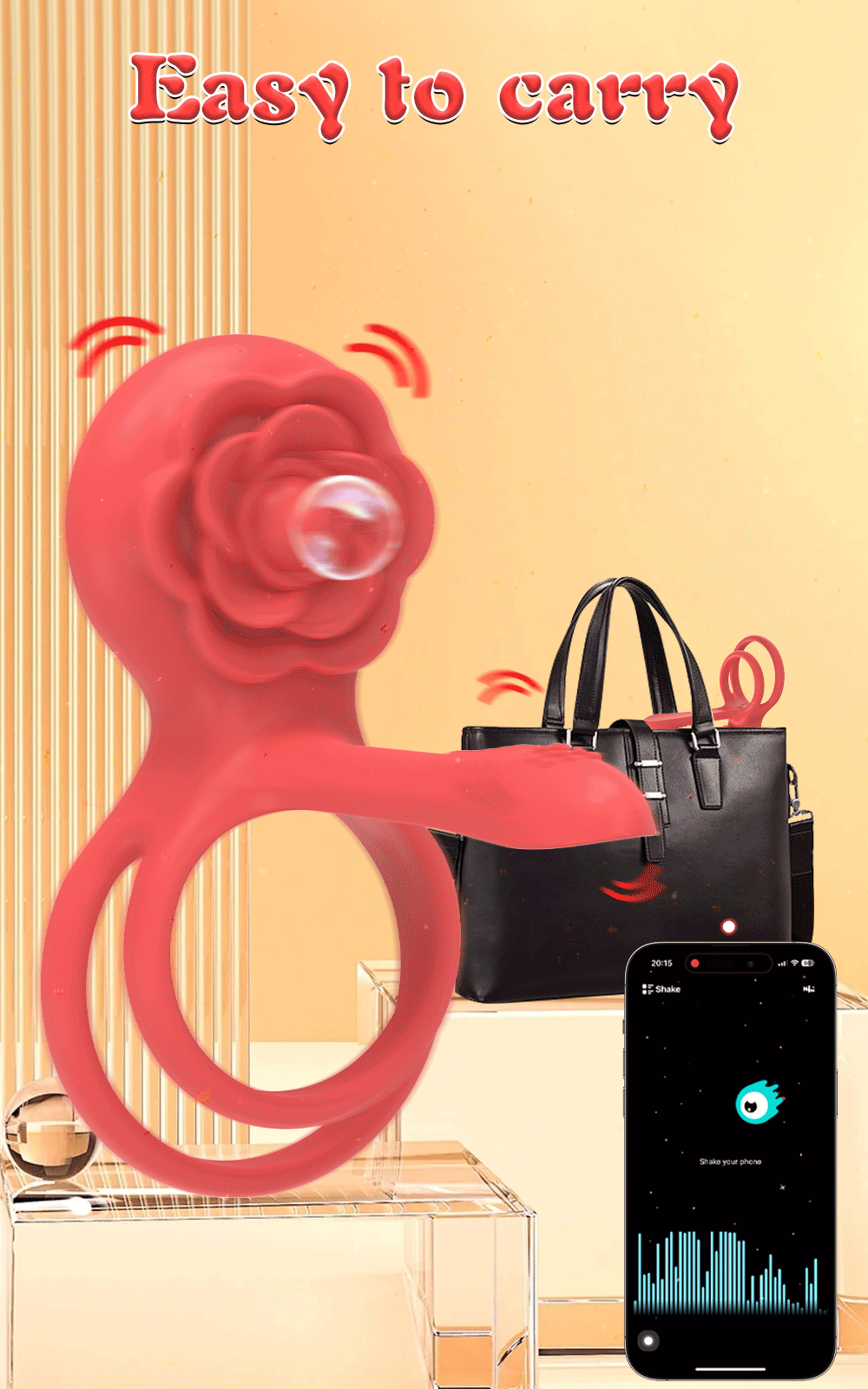 Premium Vibrating Couple Ring