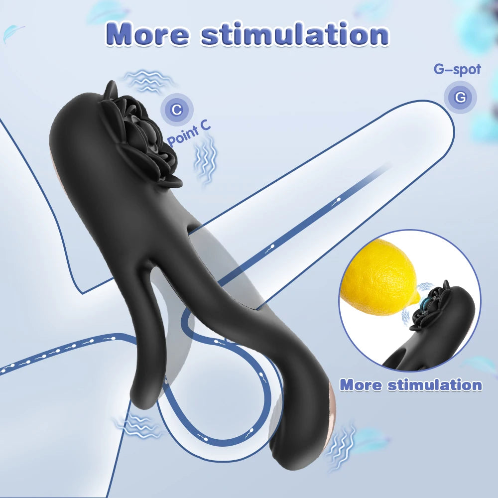 Premium Vibrating Couple Ring