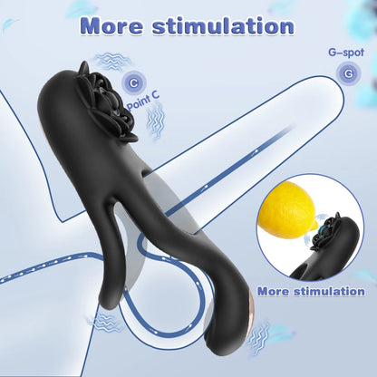 Premium Vibrating Couple Ring