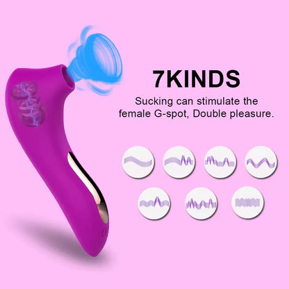 Powerful Suction Vibrator