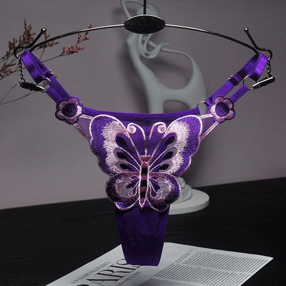 Butterfly Lace G-String