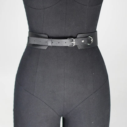 Statement Leather Belt Set