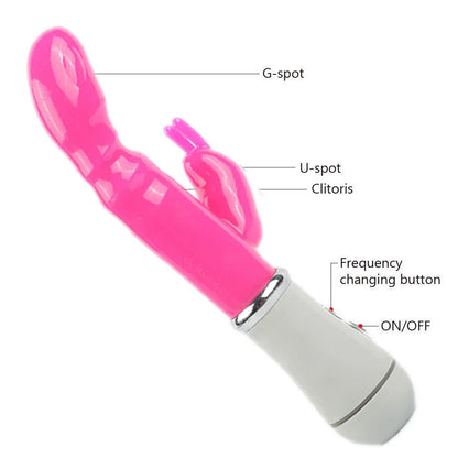 Dual-Head Vibrating Massager