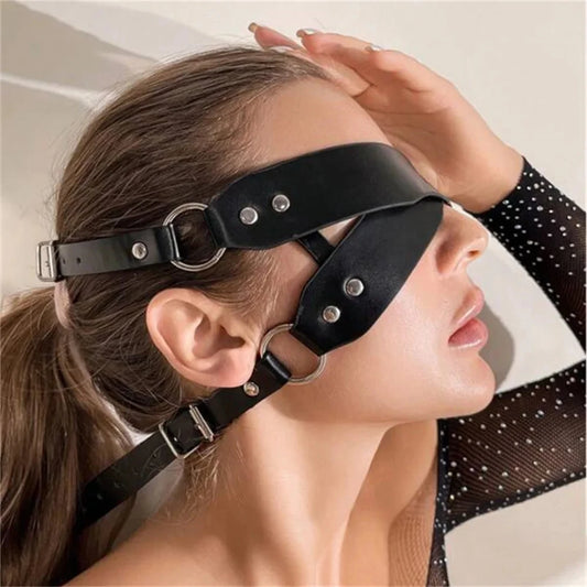 Gothic Half Face Mask