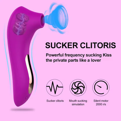 Powerful Suction Vibrator