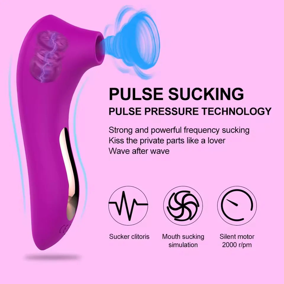 Powerful Suction Vibrator