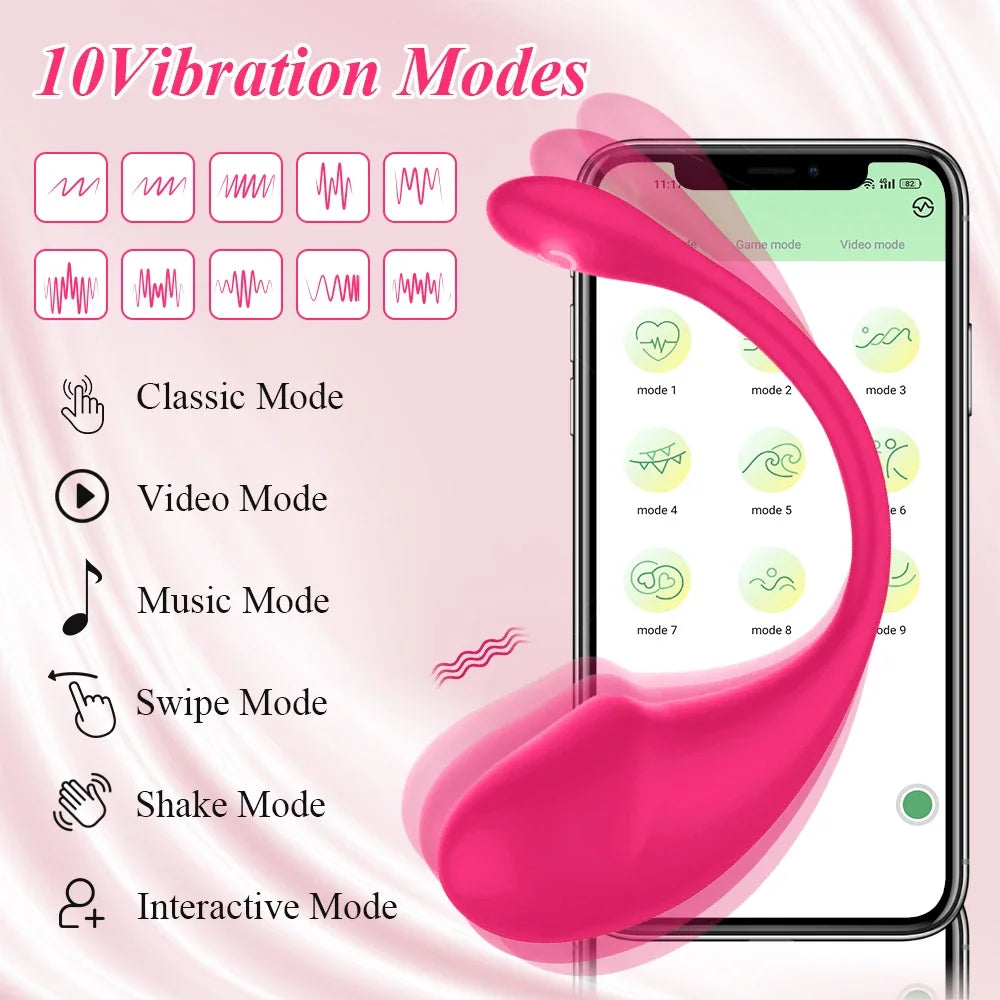 Smart Bluetooth Vibrating Egg