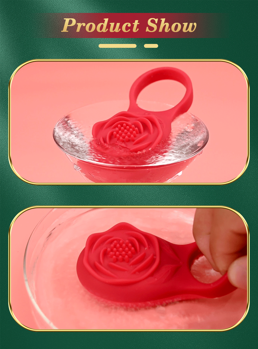Premium Vibrating Couple Ring