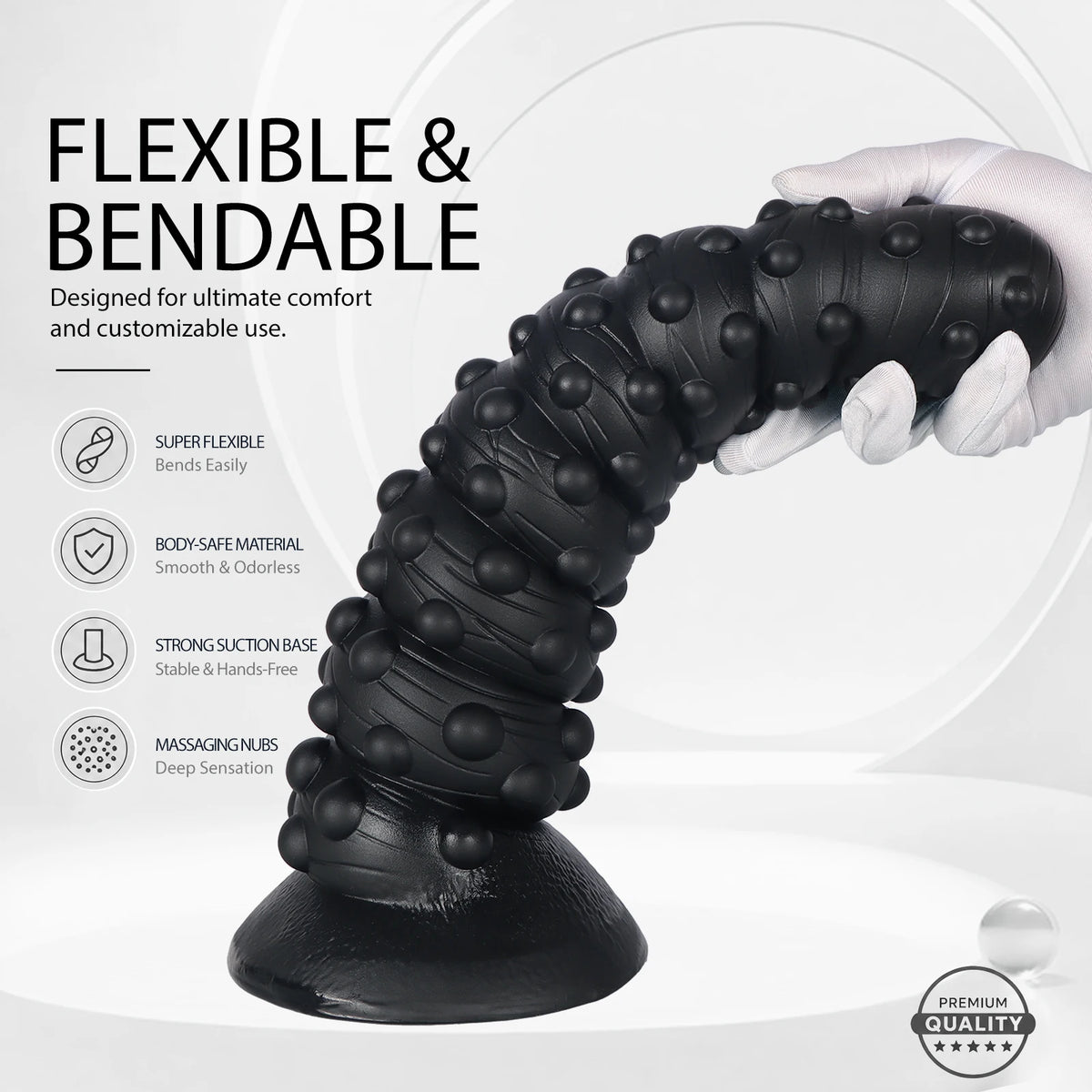 Silicone Comfort Beads Training Device