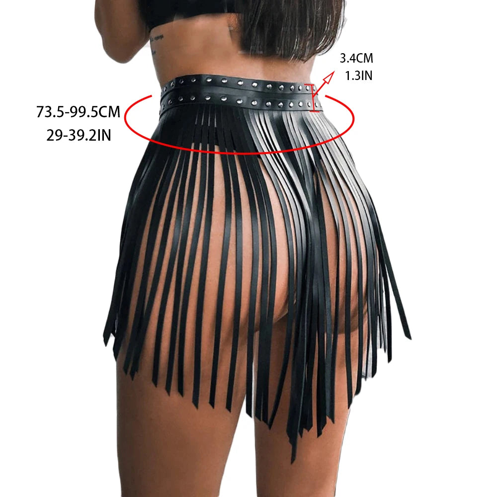 Gothic Body Harness Belt