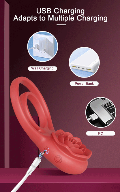 Premium Vibrating Couple Ring