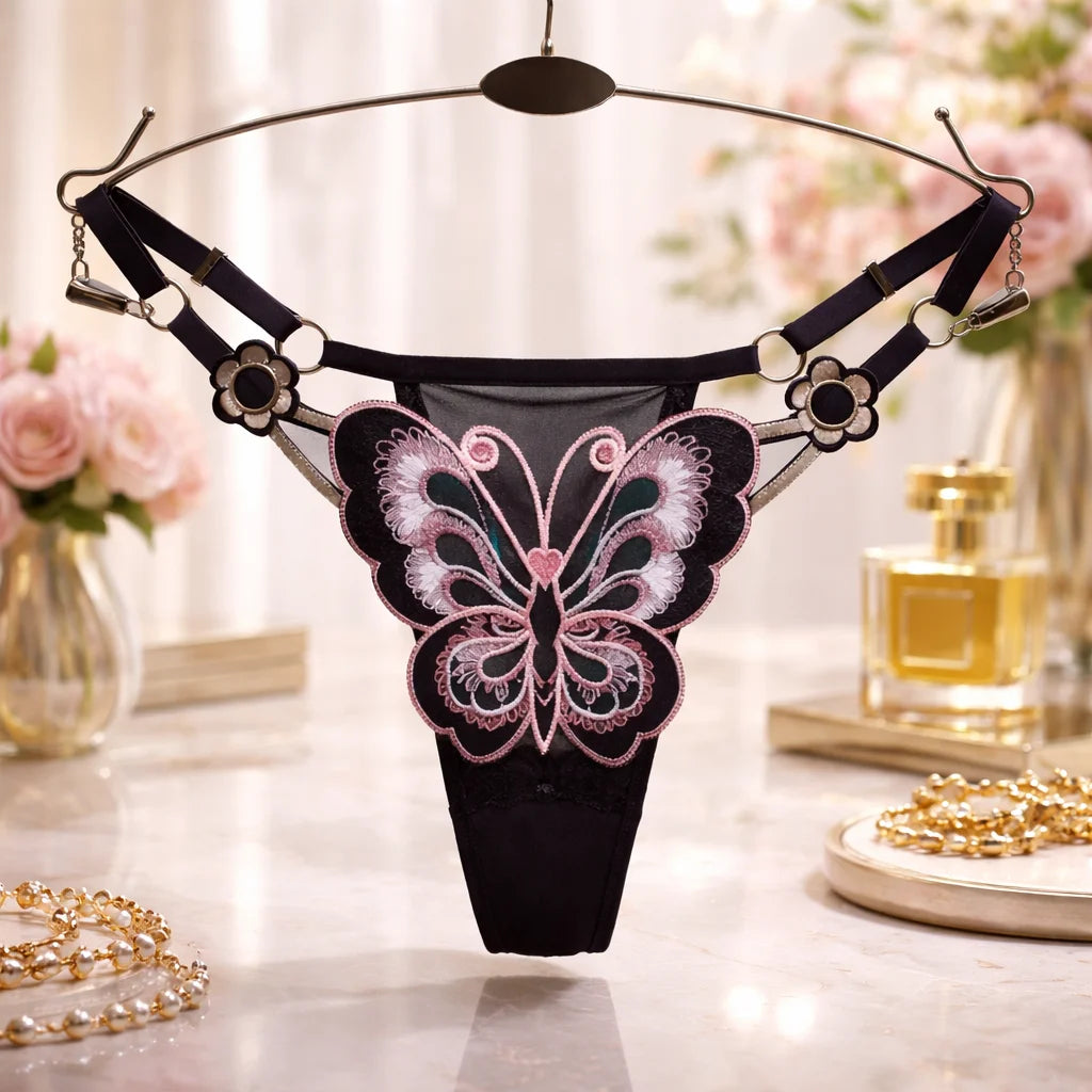 Butterfly Lace G-String