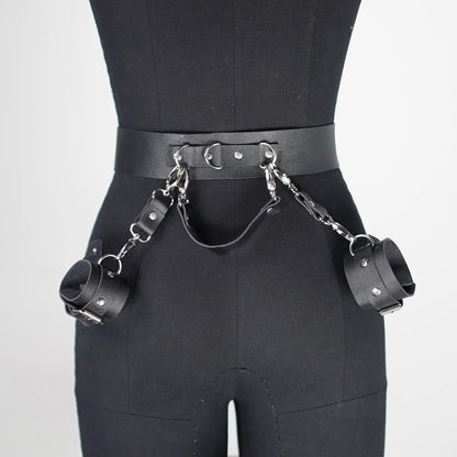Statement Leather Belt Set