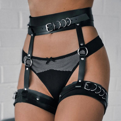 Gothic Body Harness Belt