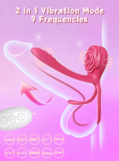Premium Vibrating Couple Ring