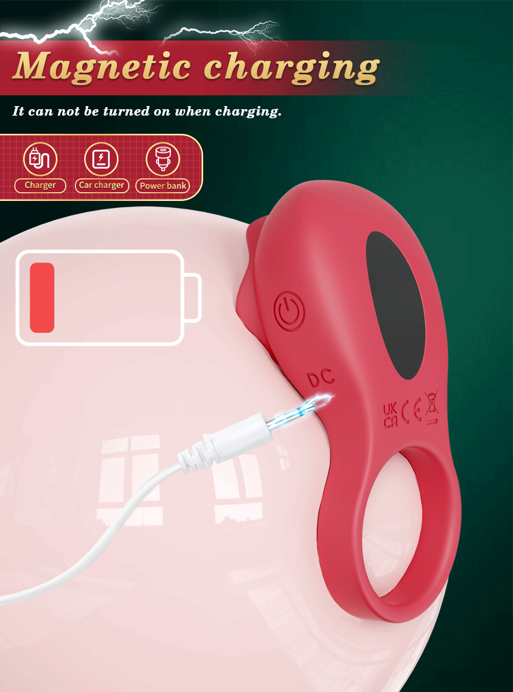 Premium Vibrating Couple Ring