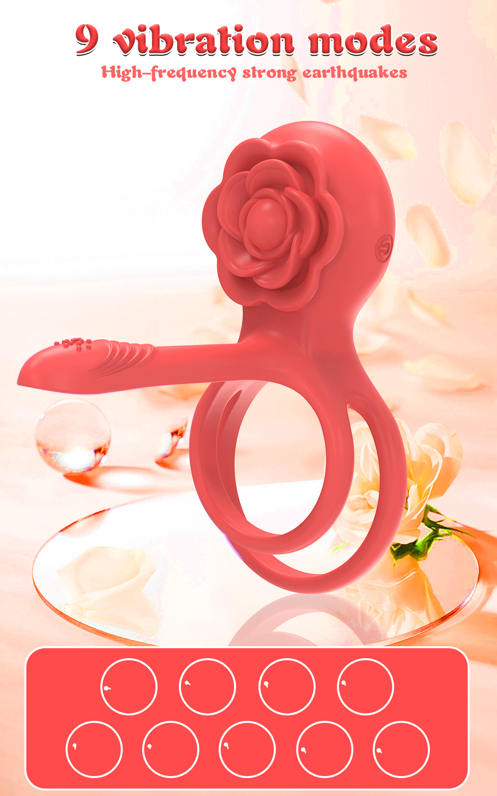 Premium Vibrating Couple Ring