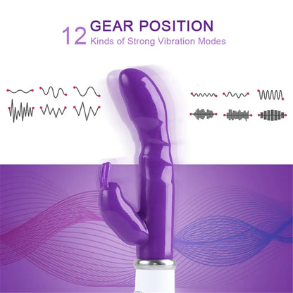 Dual-Head Vibrating Massager