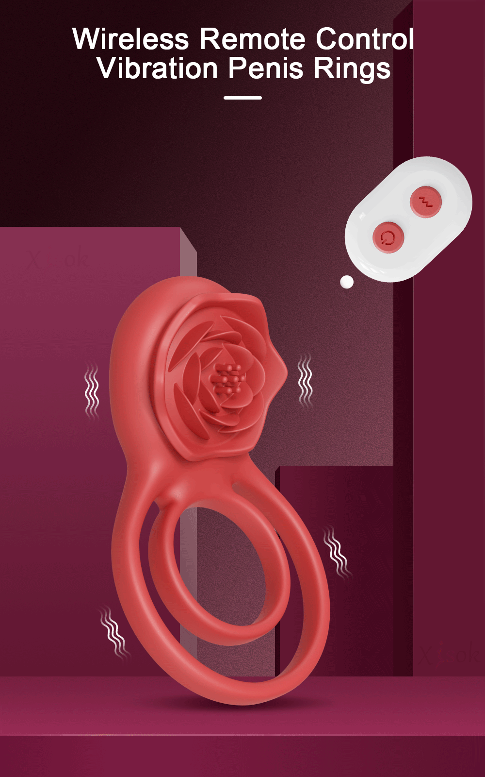 Premium Vibrating Couple Ring