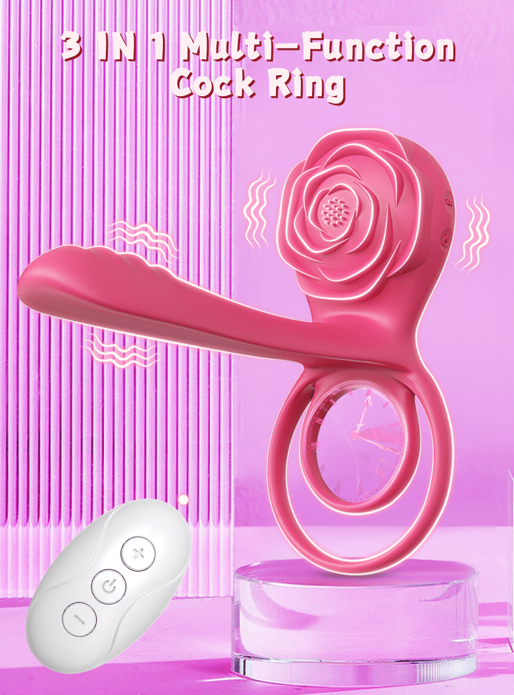 Premium Vibrating Couple Ring