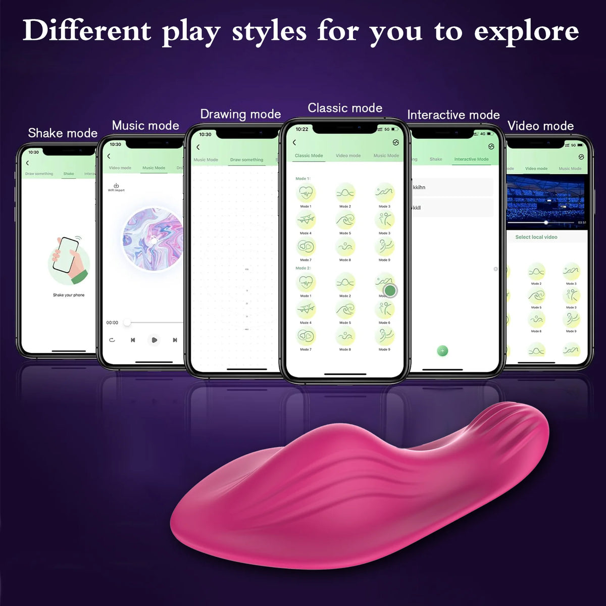 Smart Bluetooth Vibrating Egg