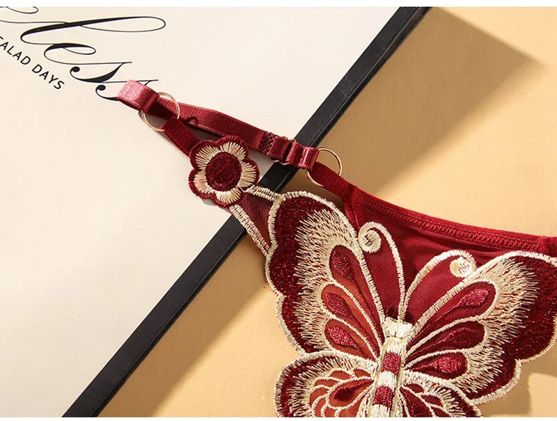 Butterfly Lace G-String