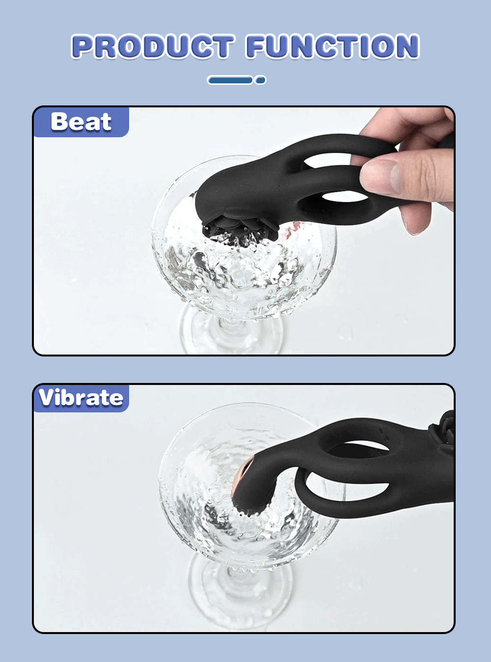Premium Vibrating Couple Ring