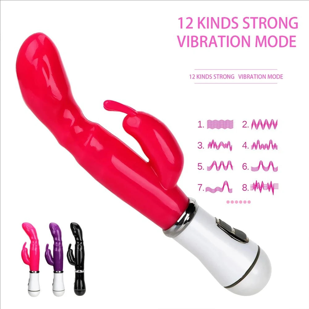 Dual-Head Vibrating Massager