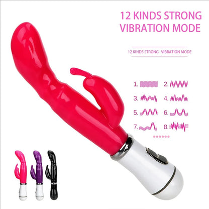 Dual-Head Vibrating Massager