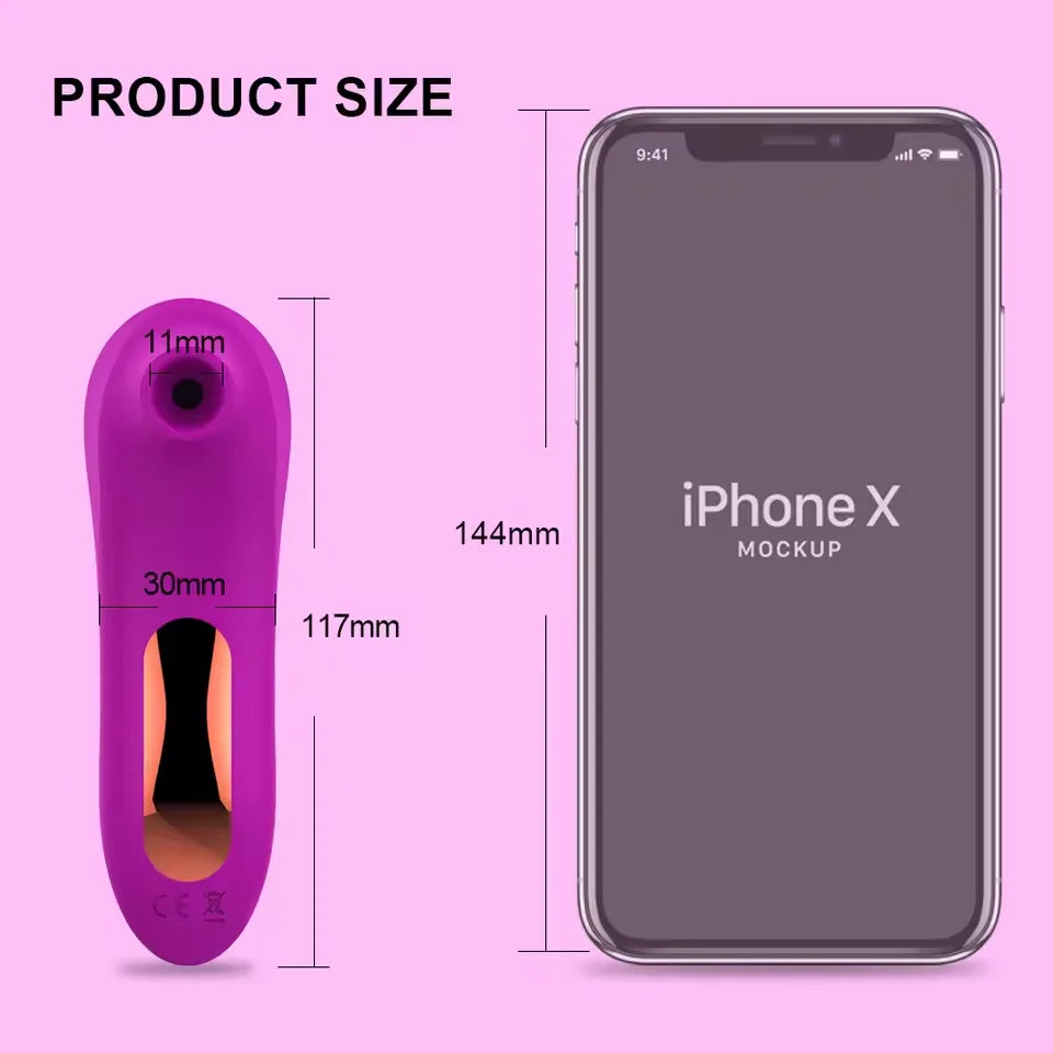Powerful Suction Vibrator