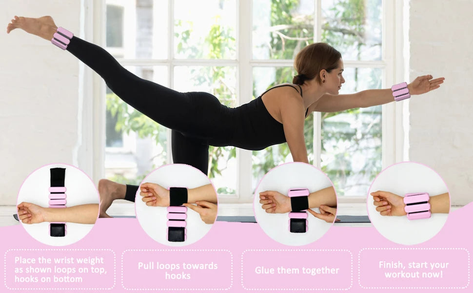 Adjustable Wrist Ankle Weights