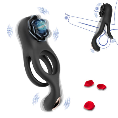 Premium Vibrating Couple Ring